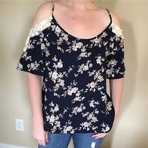 Kaileigh Cold Shoulder Top